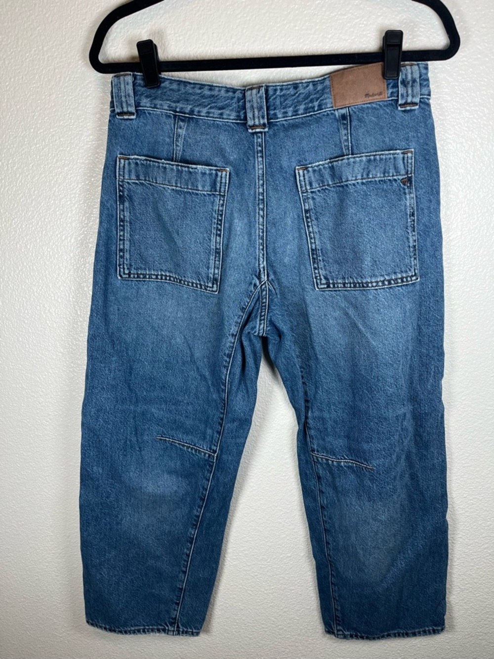 Madewell The Darted Barrel Leg Jean in Medium Wash Women’s 28P - Picture 6 of 13